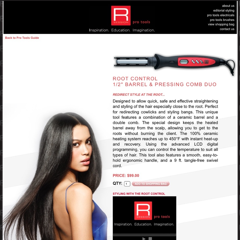 RSession 1/2” barrel pressing comb